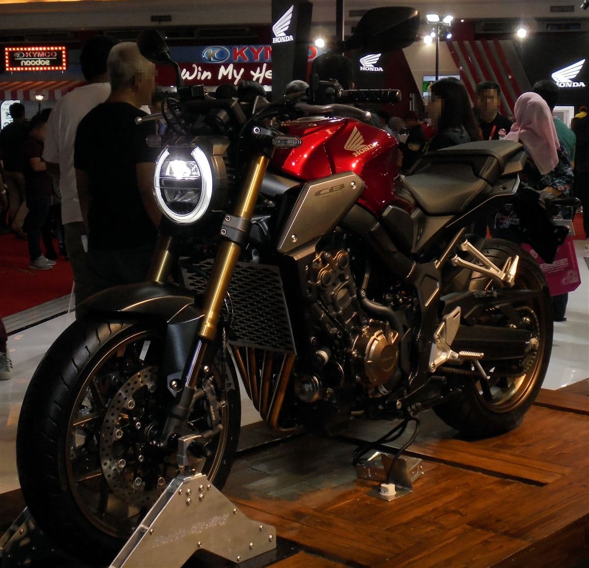 TEST ILANI Orijinal Honda CB 650 R Yan Sele Kilidi